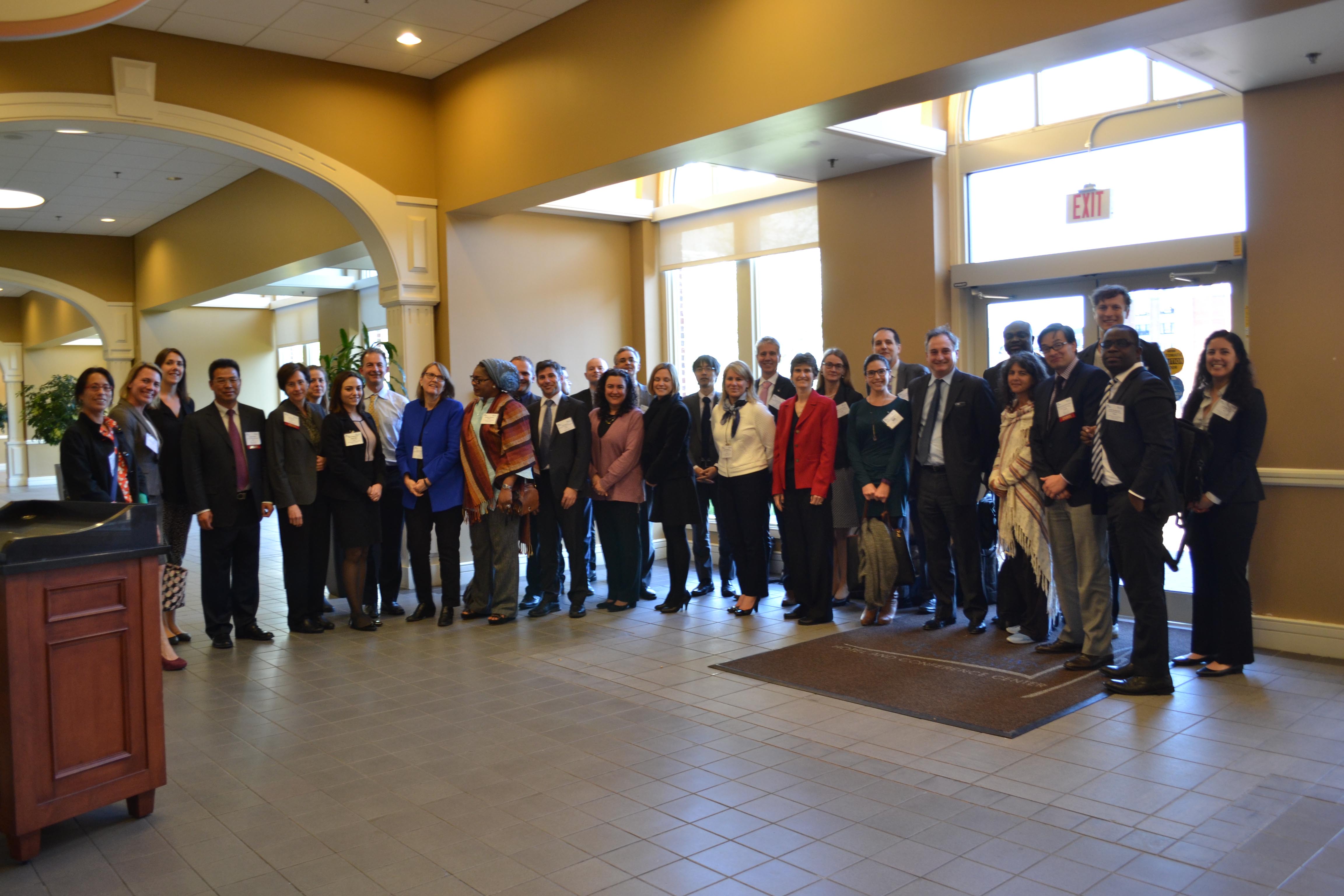 GMI Steering Committee representatives at the 2016 Global Methane Forum in Washington, D.C., United States. <br><span class='small text-muted'>(2016, United States)</span>